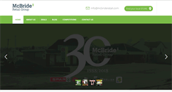 Desktop Screenshot of mcbrideretail.com